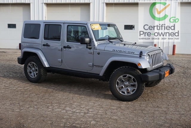 Used 2015 Jeep Wrangler Unlimited Rubicon with VIN 1C4HJWFG2FL668977 for sale in New Prague, Minnesota