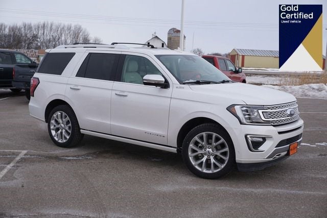 Certified 2019 Ford Expedition Platinum with VIN 1FMJU1MT8KEA81463 for sale in New Prague, Minnesota