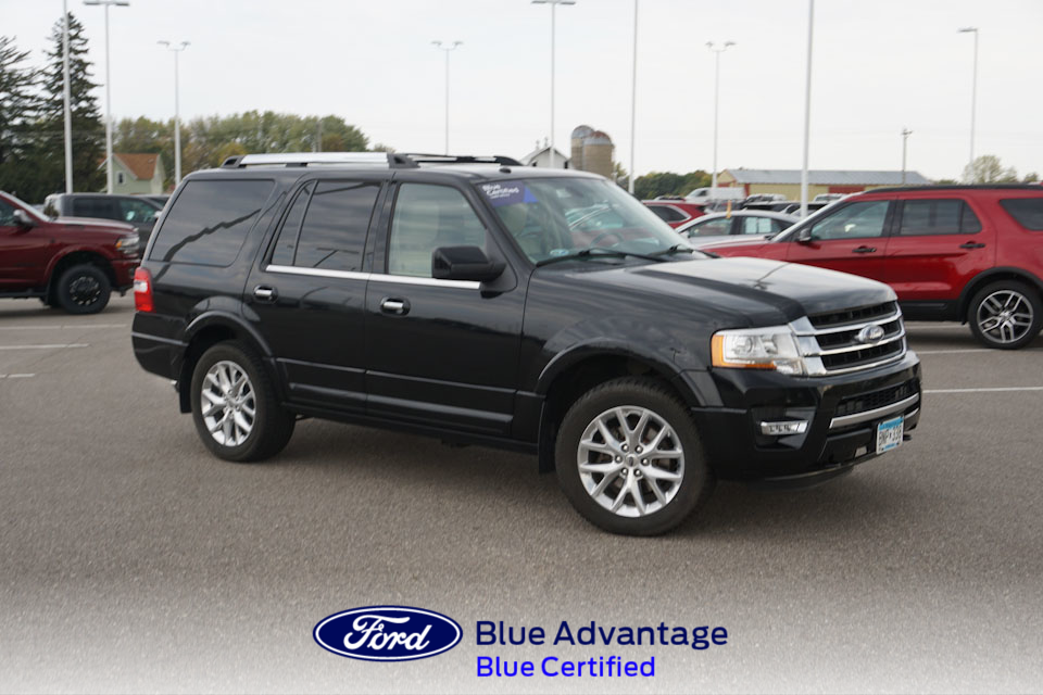 Used 2017 Ford Expedition Limited with VIN 1FMJU2AT0HEA09224 for sale in New Prague, Minnesota