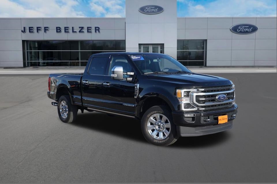 Certified 2021 Ford F-250 Super Duty Platinum with VIN 1FT8W2BT1MEC48433 for sale in New Prague, Minnesota