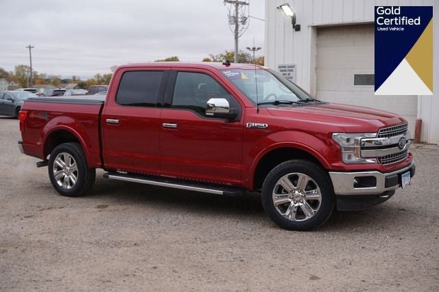 Certified 2020 Ford F-150 Lariat with VIN 1FTEW1E46LFA49842 for sale in New Prague, Minnesota
